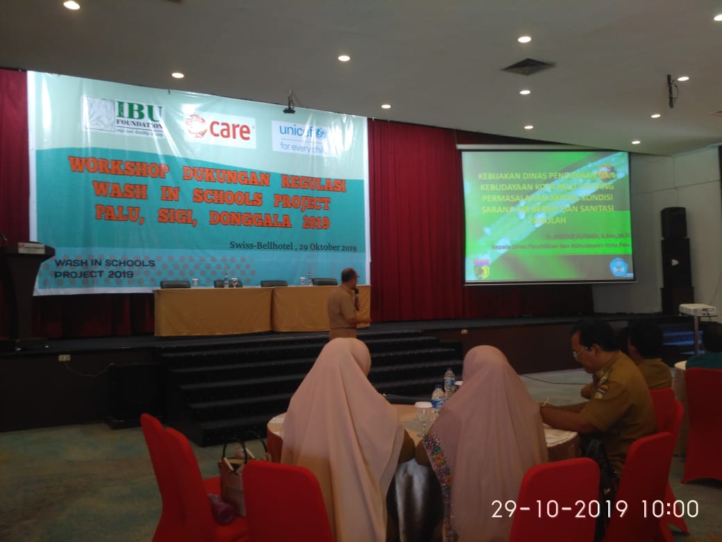 50 Kepala Sekolah Dasar Mengikuti Workshop Wash In Schools Project